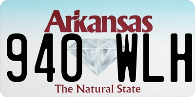 AR license plate 940WLH