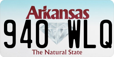 AR license plate 940WLQ