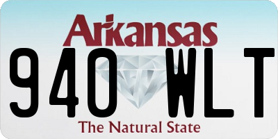 AR license plate 940WLT