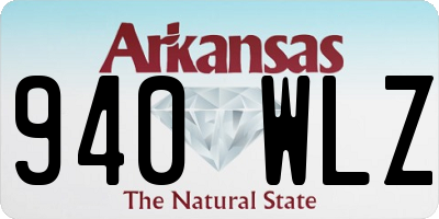 AR license plate 940WLZ