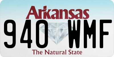 AR license plate 940WMF