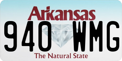AR license plate 940WMG