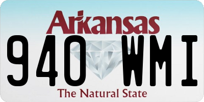 AR license plate 940WMI