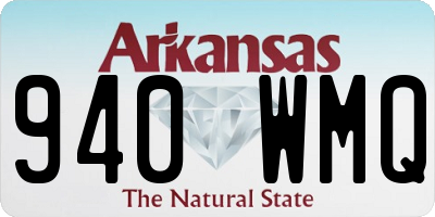 AR license plate 940WMQ