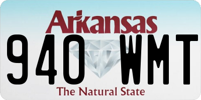 AR license plate 940WMT