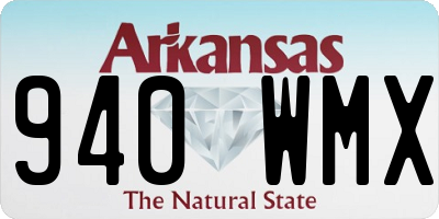 AR license plate 940WMX