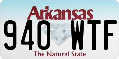 AR license plate 940WTF