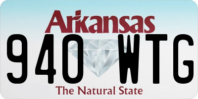 AR license plate 940WTG