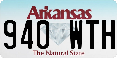 AR license plate 940WTH