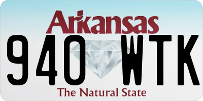 AR license plate 940WTK