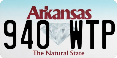 AR license plate 940WTP