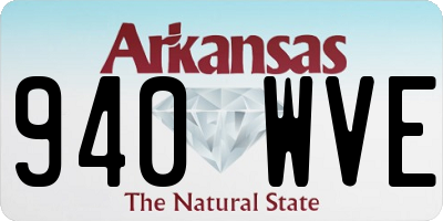 AR license plate 940WVE