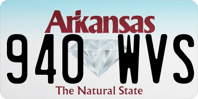 AR license plate 940WVS