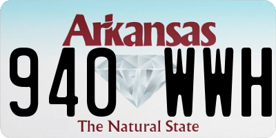 AR license plate 940WWH