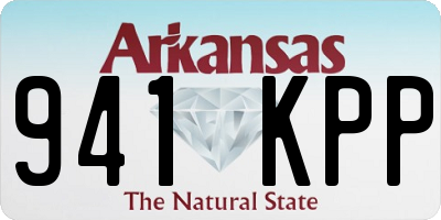 AR license plate 941KPP