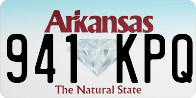 AR license plate 941KPQ