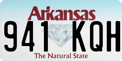 AR license plate 941KQH