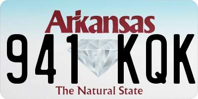 AR license plate 941KQK