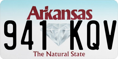 AR license plate 941KQV