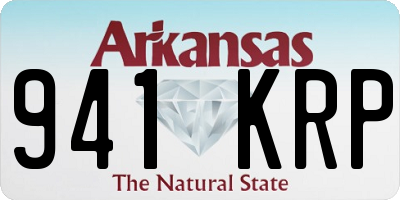 AR license plate 941KRP