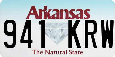 AR license plate 941KRW