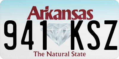 AR license plate 941KSZ