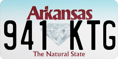 AR license plate 941KTG