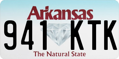 AR license plate 941KTK