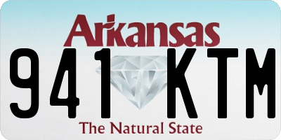 AR license plate 941KTM