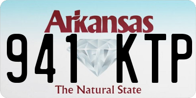 AR license plate 941KTP