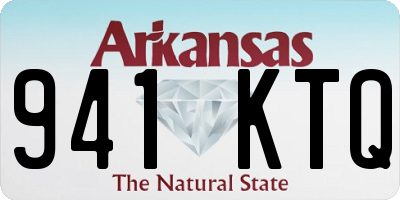 AR license plate 941KTQ