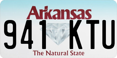 AR license plate 941KTU