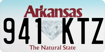 AR license plate 941KTZ