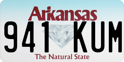 AR license plate 941KUM