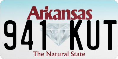 AR license plate 941KUT