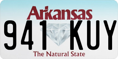 AR license plate 941KUY