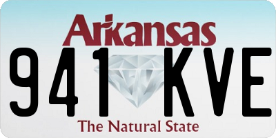 AR license plate 941KVE