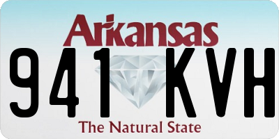 AR license plate 941KVH