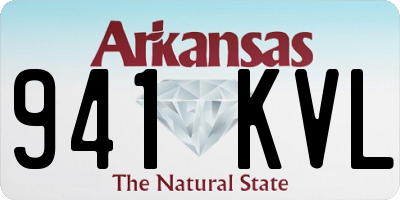 AR license plate 941KVL