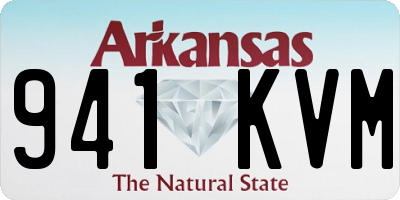 AR license plate 941KVM