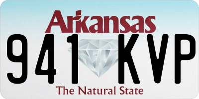 AR license plate 941KVP