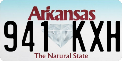 AR license plate 941KXH