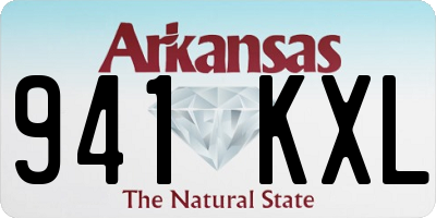 AR license plate 941KXL