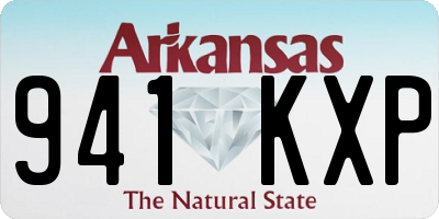 AR license plate 941KXP