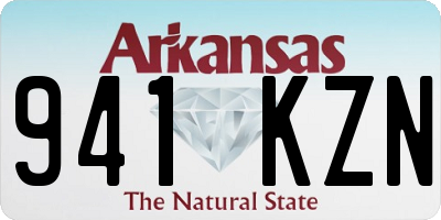 AR license plate 941KZN