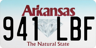 AR license plate 941LBF