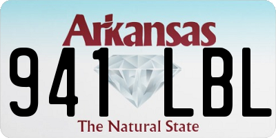 AR license plate 941LBL