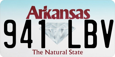 AR license plate 941LBV