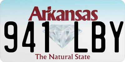 AR license plate 941LBY