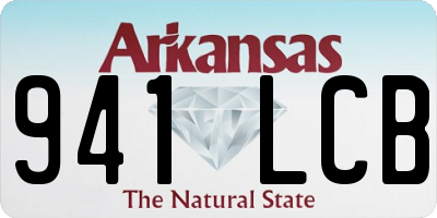 AR license plate 941LCB